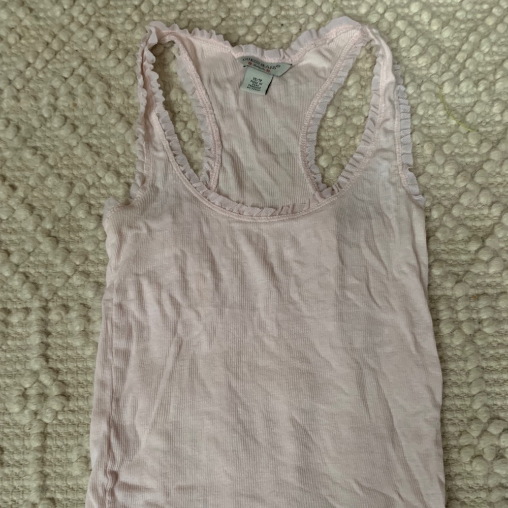 Guess racerback tank